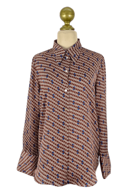 Camisa Zara Café
